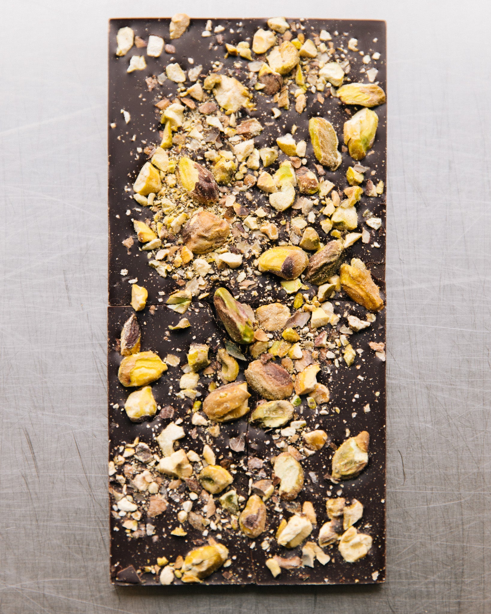 Pistachio & Sea Salt Chocolate Bar - 80g