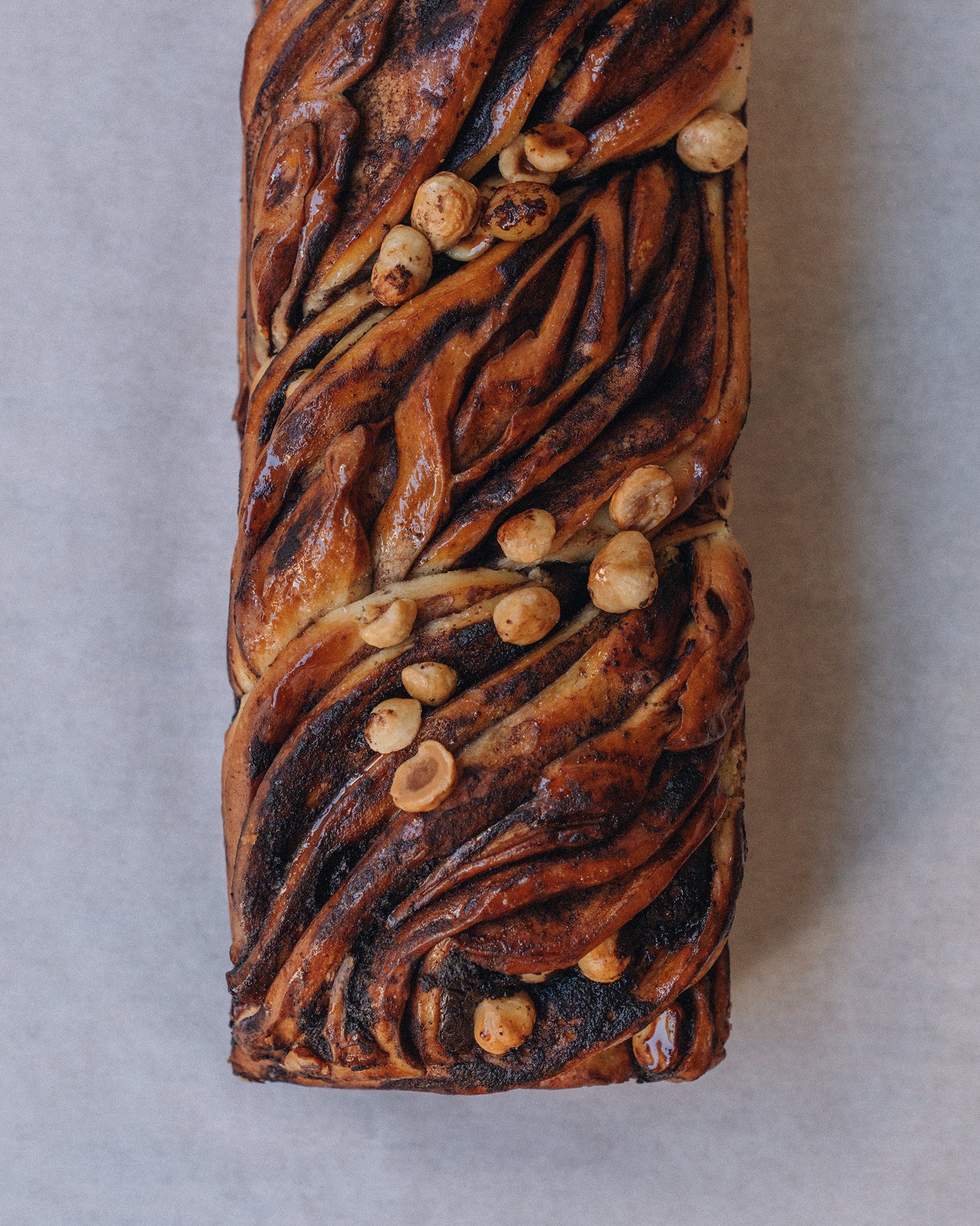 Chocolate & Hazelnut Babka Brioche (Large)