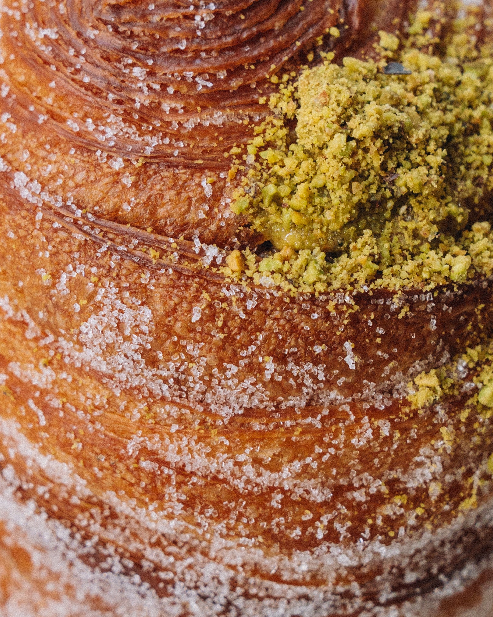 Pistachio Cruffin