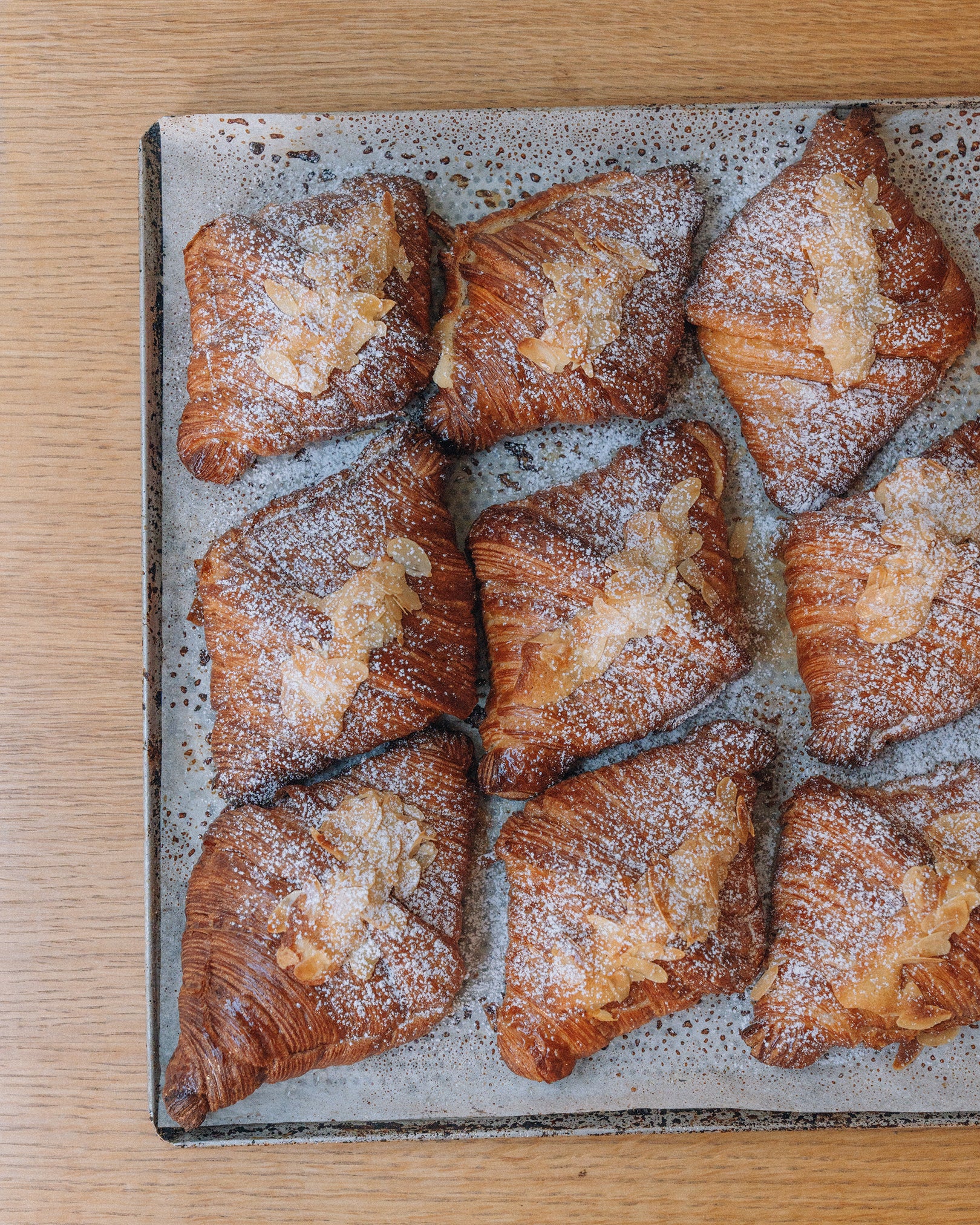 Almond Croissant (Double-Baked)