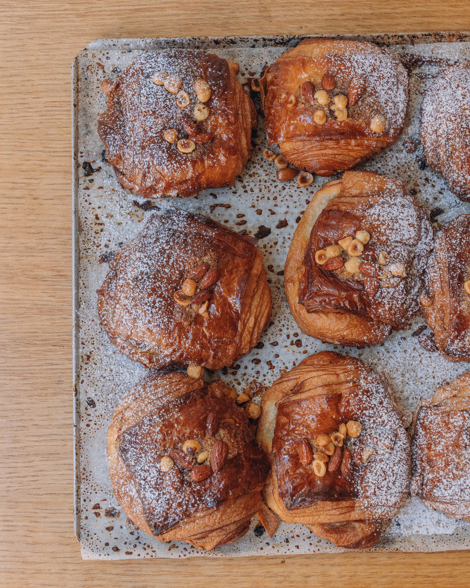 Pain au chocolat & Hazelnut (Double-Baked)