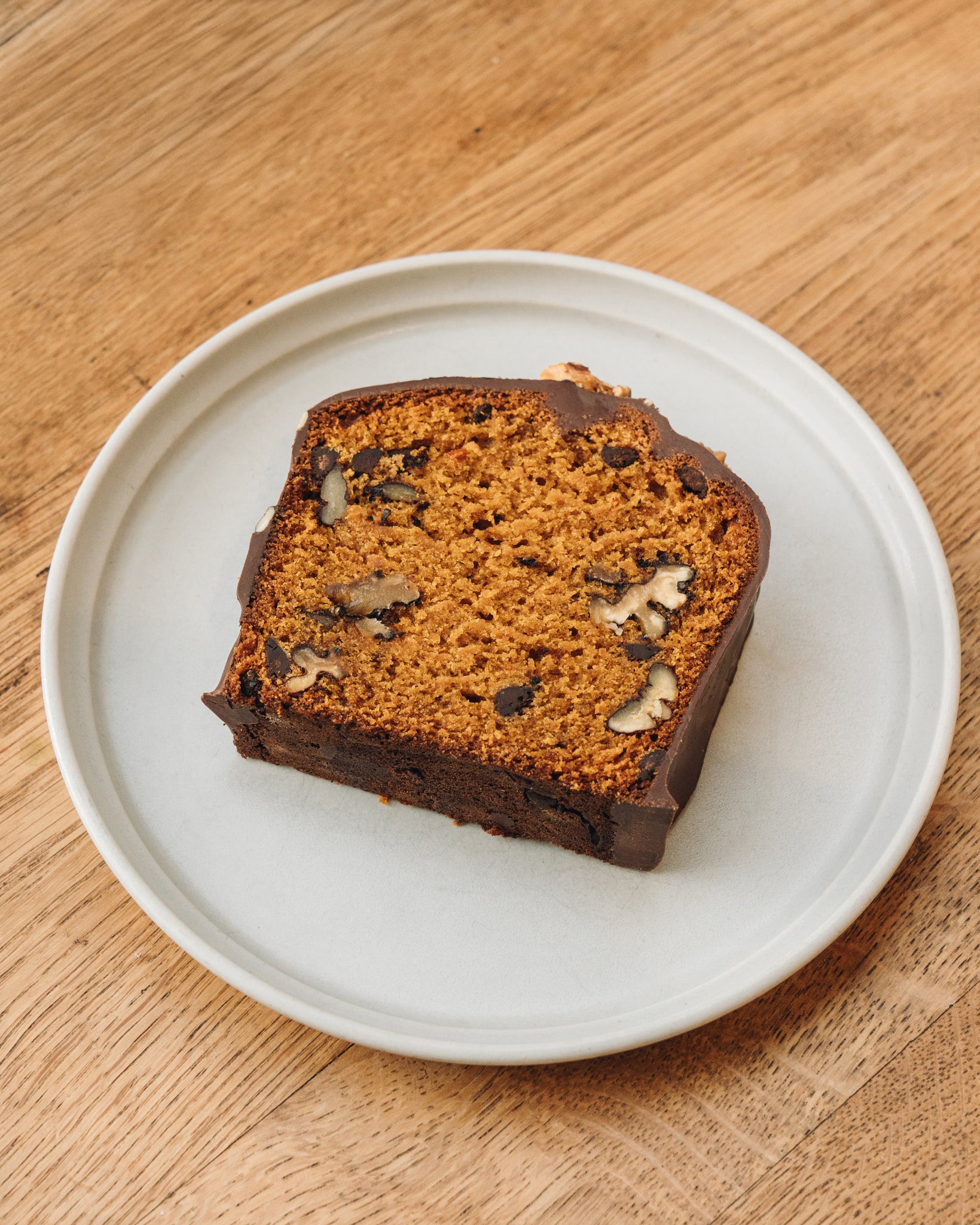 Pumpkin, Walnuts & Chocolate Cake (Loaf)
