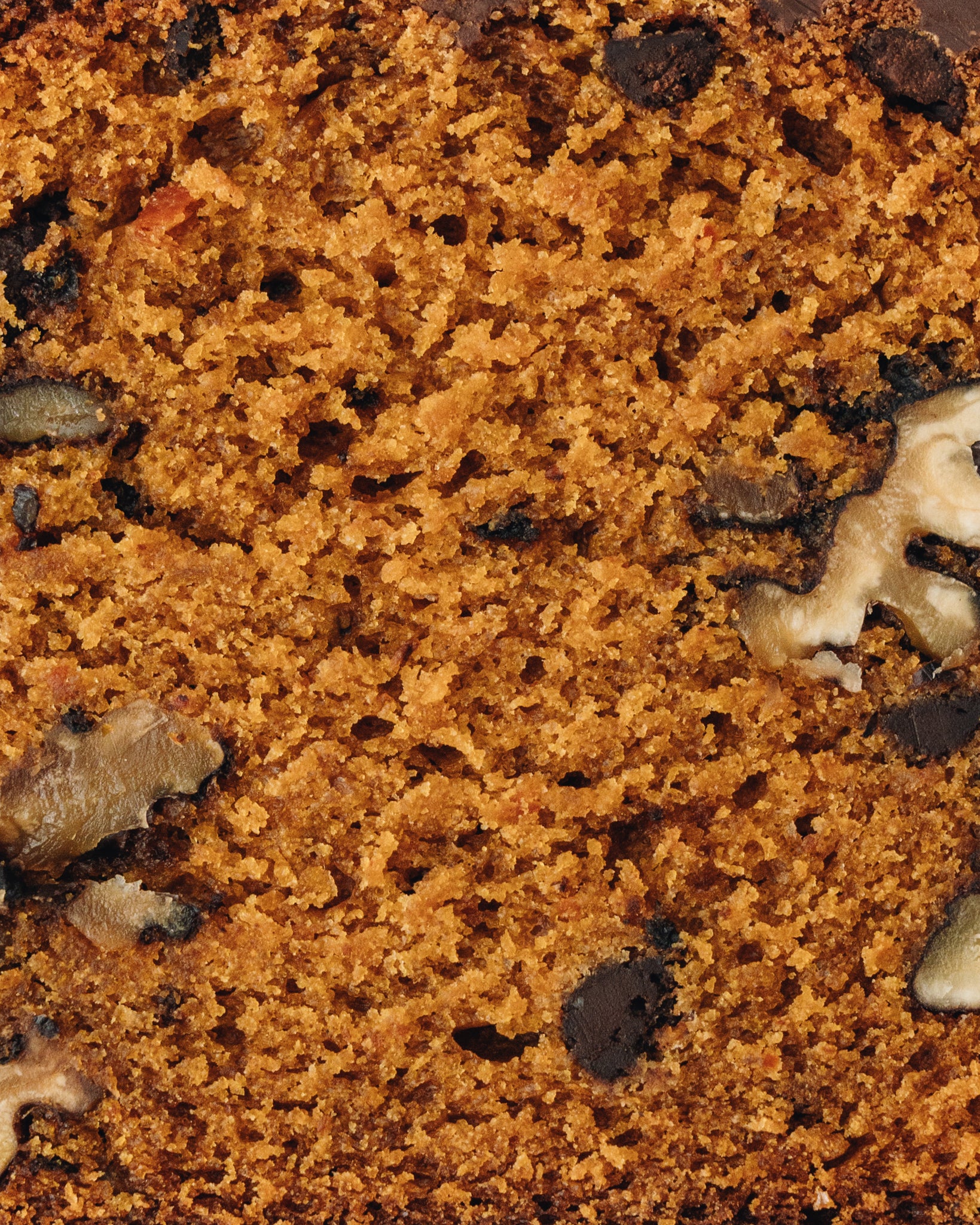 Pumpkin, Walnuts & Chocolate Cake (Loaf)
